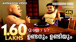 Undanum Undiyum  Animation Story Video  Manchadi  ഉണ്ടനും ഉണ്ടിയും  4K ANIMATION VIDEO [upl. by Billen]