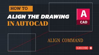 ALIGN COMMAND💻IN AUTOCAD🌍SCALE CHANGE IN CAD [upl. by Odlonyer]