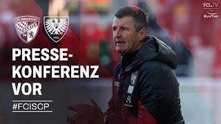 Schanzer Pressekonferenz vor FC Ingolstadt 04 vs Preußen Münster [upl. by Ecerehs]