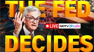 FOMC Meet Outcome LIVE I Fed Rate Cut News LIVE I FOMC Meeting LIVE I Jerome Powell LIVE [upl. by Cal]