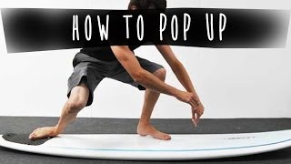 SBS How To Pop Up On A Surfboard [upl. by Kokoruda145]