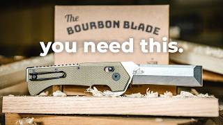 EDC Product Development from the Ground Up  The Bourbon Blade [upl. by Wolfson]