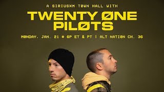 twenty one pilots  SiriusXM Town Hall Alt Nation 2019 Full Audio Broadcast [upl. by Tuneberg187]