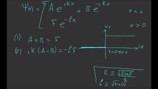 28 Step Function Potential  Learn Quantum Physics [upl. by Hcab]