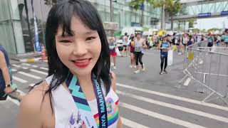 BBB Walking Talking  Pattaya Marathon 2024 [upl. by Nymrak]