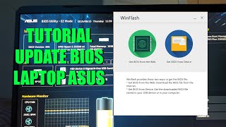 Tutorial Update BIOS Laptop Asus dengan Winflash [upl. by Auberon]