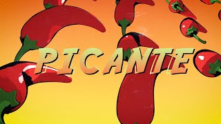 Raaban IZKO  Picante Lyric Video [upl. by Holland117]