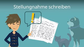 Stellungnahme schreiben  einfach erklärt [upl. by Mello]