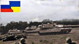 Best Moments How Russia destroyed Ukraines Abrams Tank convoy with pinpoint strikes [upl. by Vally]