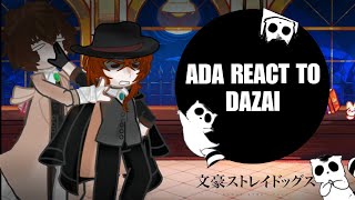 ADAChuuya React To DazaiA Little Bit ChuuyaPart 1SoukokuReuploadpls read description [upl. by Alidia599]