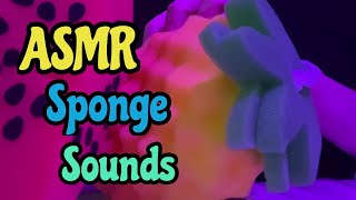 ASMR Sped Up Sponge Scratching and Rubbing [upl. by Hurless]