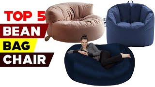 Top 5 Bean Bag Chairs 2024  Sink into Luxury Comfort Like Never Before [upl. by Pickett]