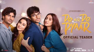 Do Aur Do Pyaar  Official Teaser  Vidya B Pratik G Ileana D Sendhil R  Applause Entertainment [upl. by Giess]