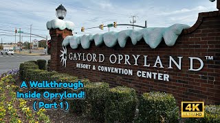 The Gaylord Opryland Resort Hotel Nashville TN  Part 1  There Is An Ecosystem Inside hotel [upl. by Rumney402]