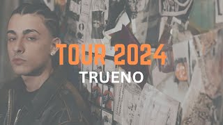 Trueno  Tour 2024  Setlist Gira 2024 [upl. by Kareem]