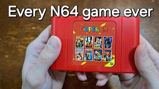 This N64 Cart plays EVERY N64 game Heres how [upl. by Namyaw]