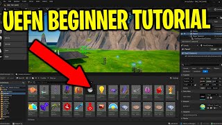 Fortnite UEFN Beginner Tutorial  Basics Creative 20 [upl. by Moreland407]