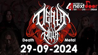 LIVE band  DEATH MOTH  Death Metal [upl. by Outhe]