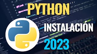 Cómo Instalar Python en Windows 10 en 2023 [upl. by Corbett736]