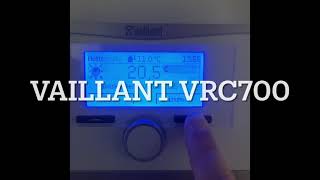 Vaillant VRC700 [upl. by Darian]