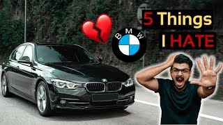 5 Things I HATE About the BMW 330e F30 [upl. by Hobard964]