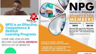 NURSING PROFESSIONAL GROUP NPG Marketing 2024 [upl. by Enailuj]