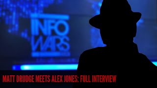 EXCLUSIVE Matt Drudge Visits the Alex Jones Show Full Interview [upl. by Dlanar]