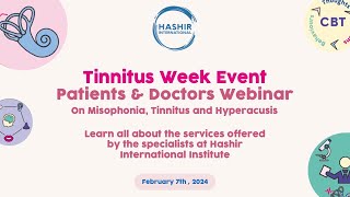 Hashir International Tinnitus Week Webinar [upl. by Rodenhouse]