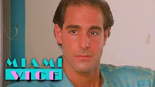 Young Stanley Tucci as Steven DeMarco in Miami Vice 1986  Miami Vice [upl. by Nwahsaj313]