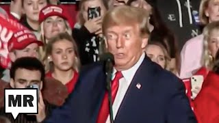 Trump Suffers MASSIVE Brain Fart During Hilariously Bizarre Speech [upl. by Nwahsit]