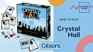 How To Play Crystal Hall  The Strategic Board Game [upl. by Rehpotsrik]