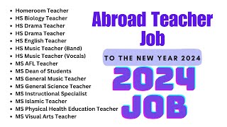 Abroad Teacher job in American International School Kuwait [upl. by Stevenson]