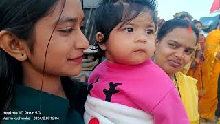 viralshort aarya aaj kalash puja me chalibabyaarya trendingshorts bhagwatkatha puja cutebaby [upl. by Lemhaj]