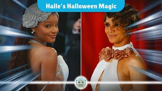 Halle Bailey Channels Halle Berry in Stunning Halloween Transformation [upl. by Sherfield574]