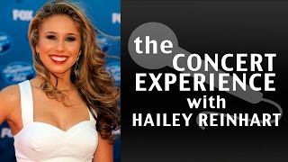 Haley Reinhart Interview  AfterBuzz TVs The Concert Experience [upl. by Er]