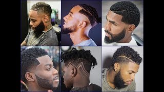 Top25 Stylish Haircuts For African American Mens To Try in 2018 [upl. by Vivianne]