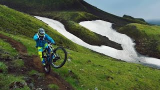 Freeride MTB Into the Dirt of Iceland [upl. by Tugman]