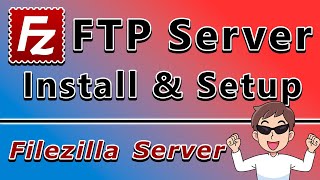 FileZilla FTP Server setup using the new UI  Windows 10 [upl. by Nireves55]