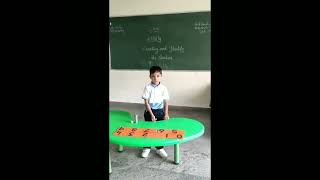 Counting activity at Philomath English School Bidarahalli [upl. by Naltiak]