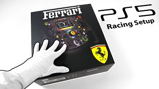 1000 PS5 Racing Wheel Setup  Unboxing Thrustmaster TGT II  Ferrari SF1000 [upl. by Colville728]