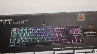 Review clavier Roccat Vulcan TKL [upl. by Ytirahc967]