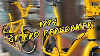 1994 GT PRO PERFORMER OLD SCHOOL BUILD harvesterbmx [upl. by Laird]