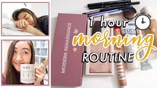 1 Hour Realistic Morning Routine For Work ⏰ [upl. by Tager]