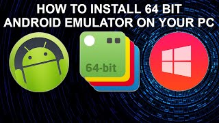 Bluestacks 64 Bit Android Emulator for Laptop and Desktop PC Installation Guide [upl. by Senzer608]