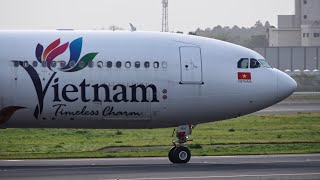 VietJet Air quotVietnam Timeless Charmquot Airbus A330300 VNA814 Landing at Narita 34R [upl. by Liahus197]