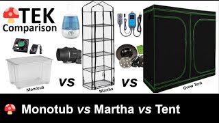 325  Mushroom Grow Tent Comparison [upl. by Tertia515]