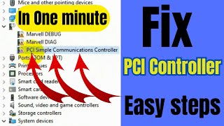 PCI memory controller driver missing in Windows [upl. by Alin]