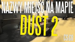 CSGO 1  Nazwy miejsc na mapie dedust2 [upl. by Ititrefen]