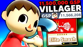 This is what an 11500000 GSP Villager looks like in Elite Smash [upl. by Kosaka844]