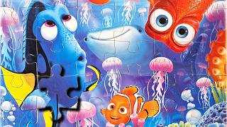 Finding Nemo Puzzle Video 🧩 Findet Nemo Kinderpuzzle [upl. by Aicenat]